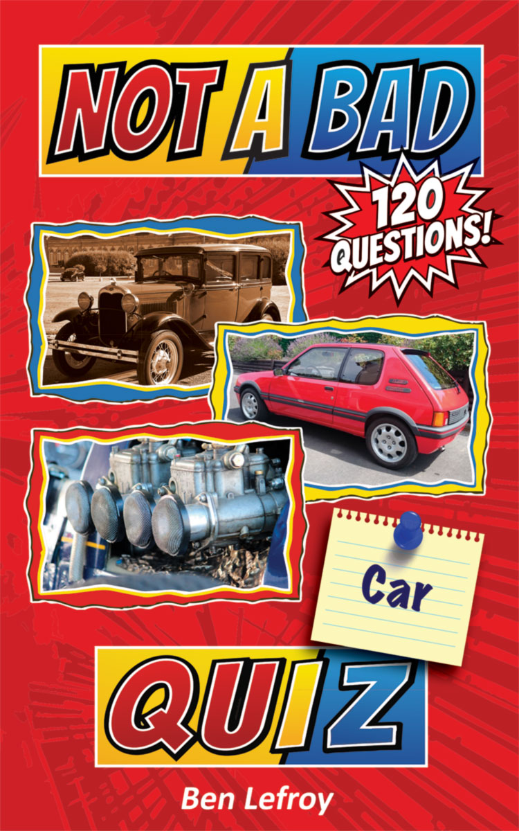 Not A Bad Car Quiz book cover