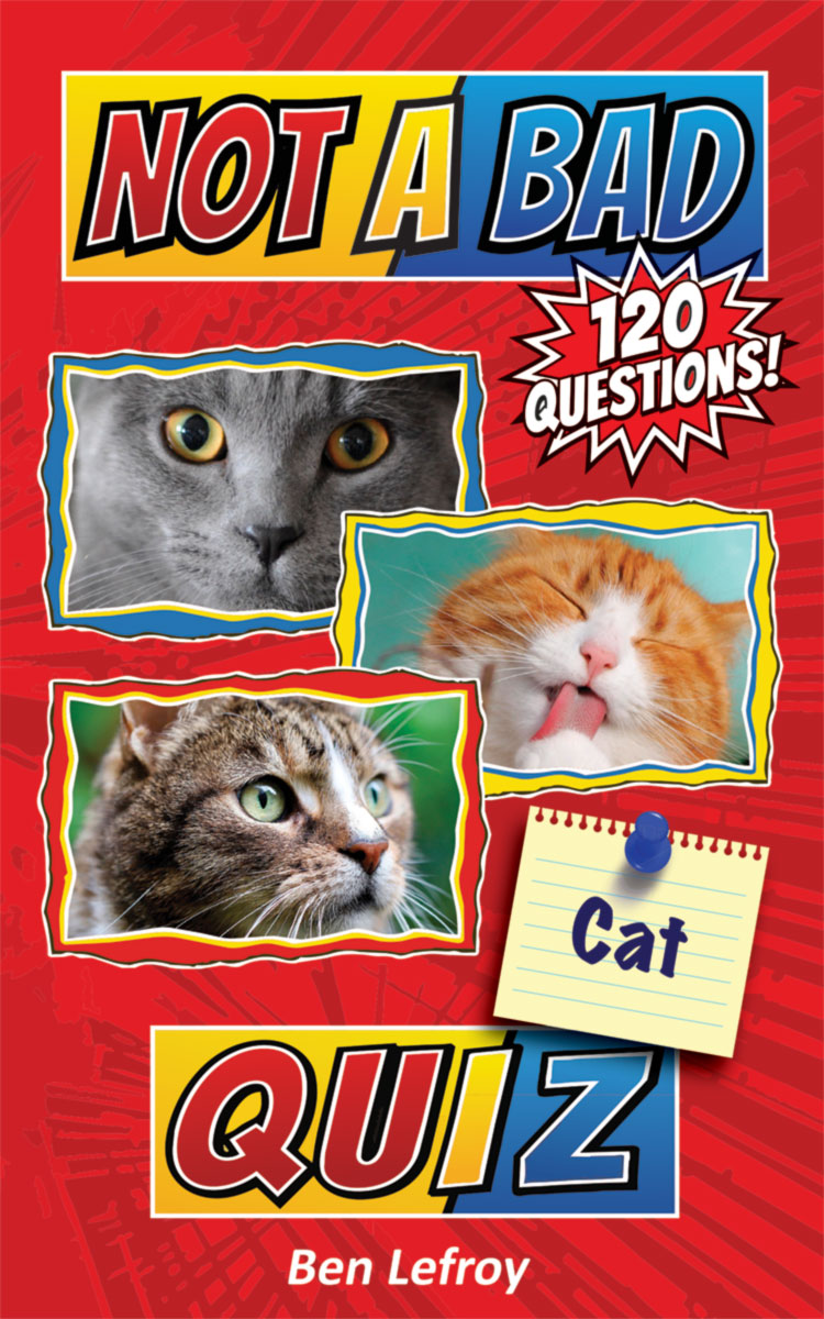 Not A Bad Cat Quiz book cover